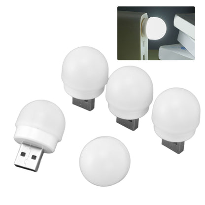 5pcs USB Night Lights Plug In Energy Saving Eye Protection Mini LED Bulb for Bedroom Bathroom Nursery Hallway V1294-YM0523-3119220041911