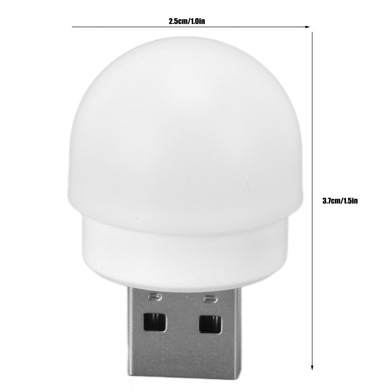 5pcs USB Night Lights Plug In Energy Saving Eye Protection Mini LED Bulb for Bedroom Bathroom Nursery Hallway V1294-YM0523-3119220041911