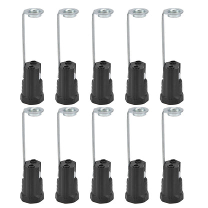 10PCS 125V E12 Lamp Holder E12 Hanging Light Lampholder Lamp Base for Household Office 78mm / 3.1in V1294-YM0523-3119220042115