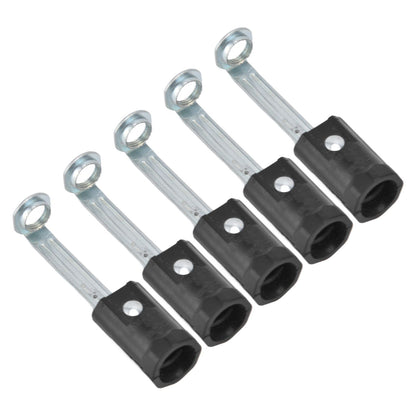10PCS 125V E12 Lamp Holder E12 Hanging Light Lampholder Lamp Base for Household Office 78mm / 3.1in V1294-YM0523-3119220042115