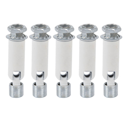 5Pcs M10 Sloped Ceiling Adapter for Ceiling Lamp Pendant Light Chandelier Track Suspension Accessories M10 V1294-YM0523-3119220042212