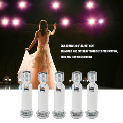 5Pcs M10 Sloped Ceiling Adapter for Ceiling Lamp Pendant Light Chandelier Track Suspension Accessories M10 V1294-YM0523-3119220042212