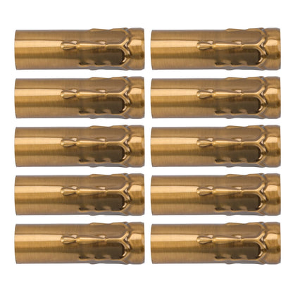 10Pcs E14 Metal Tube for Candle Lamp Holder Lamp Base Lighting Accessories 25x80mm Gold Bronze V1294-YM0523-3119220043118