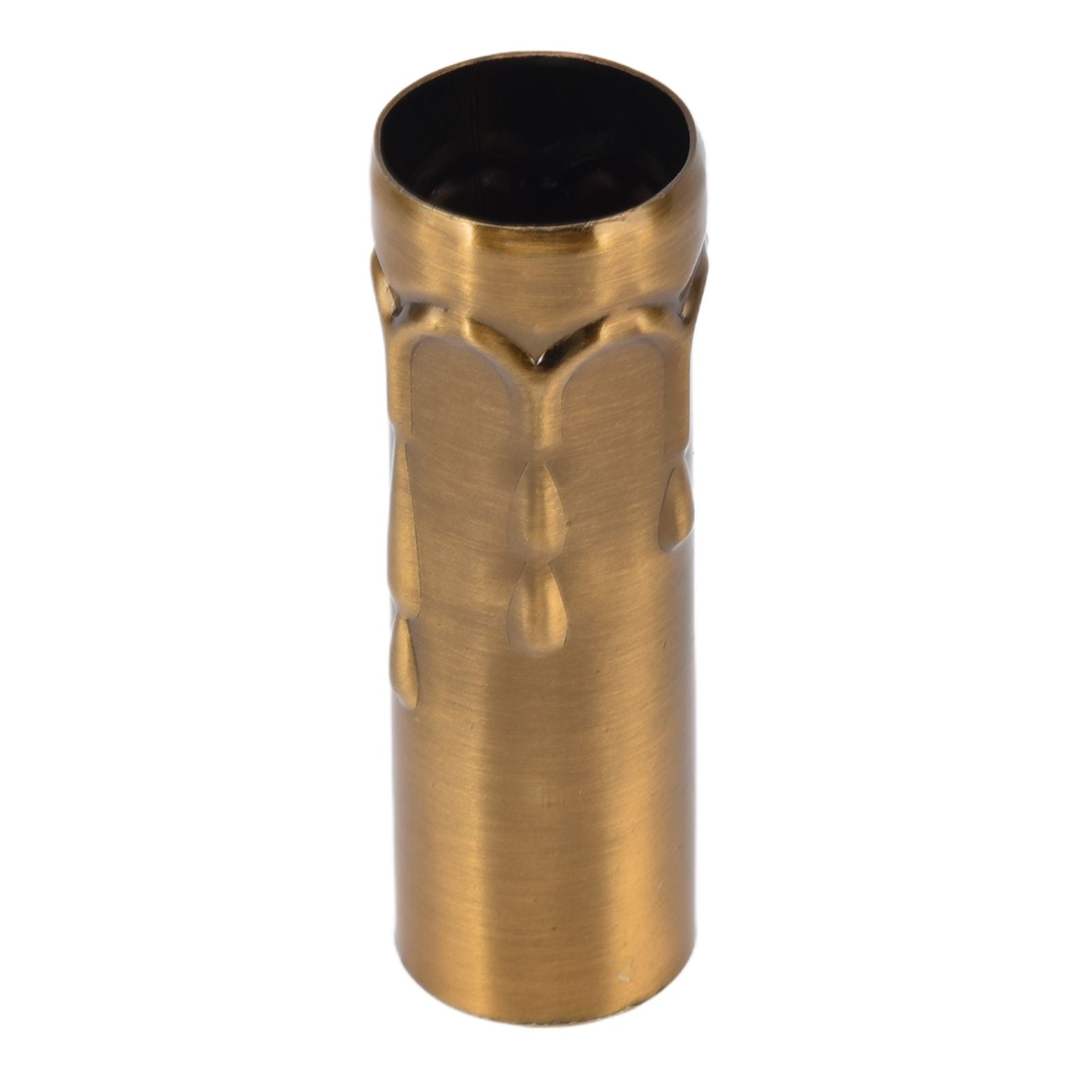 10Pcs E14 Metal Tube for Candle Lamp Holder Lamp Base Lighting Accessories 25x80mm Gold Bronze V1294-YM0523-3119220043118