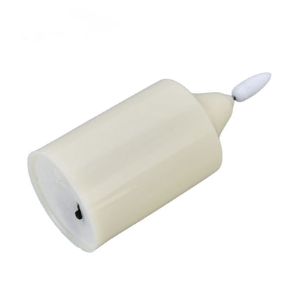 Flameless Candles Multipurpose Decorative LED Pillar Candles for Holiday Wedding Birthday Party 13x5.2cm / V1294-YM0523-3119220043912