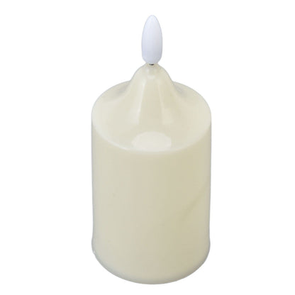 Flameless Candles Multipurpose Decorative LED Pillar Candles for Holiday Wedding Birthday Party 13x5.2cm / V1294-YM0523-3119220043912