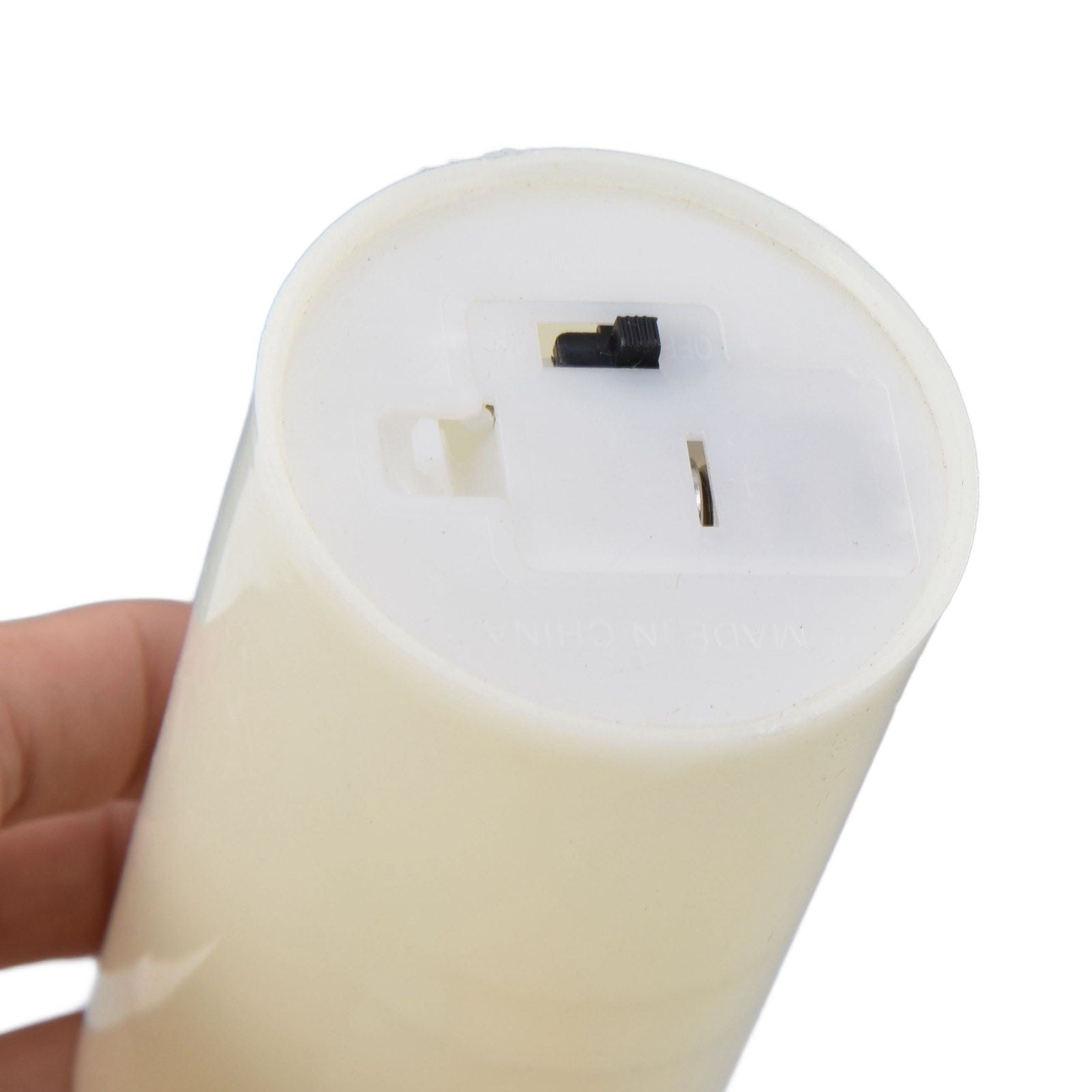 Flameless Candles Multipurpose Decorative LED Pillar Candles for Holiday Wedding Birthday Party 13x5.2cm / V1294-YM0523-3119220043912