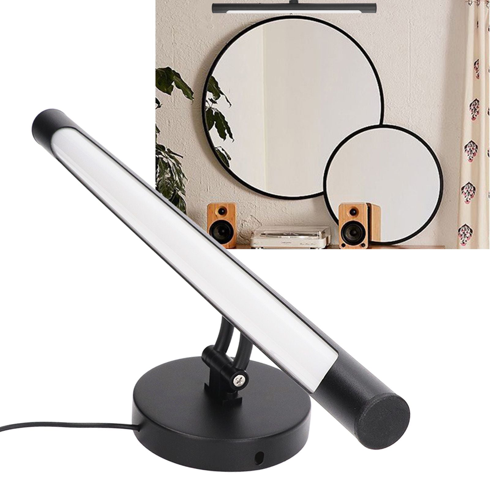LED Light Bar Touch Switch Dimmable USB Power 3 Modes White Warm Natural Light Bright LED LED Light Stick for V1294-YM0523-3119220044111