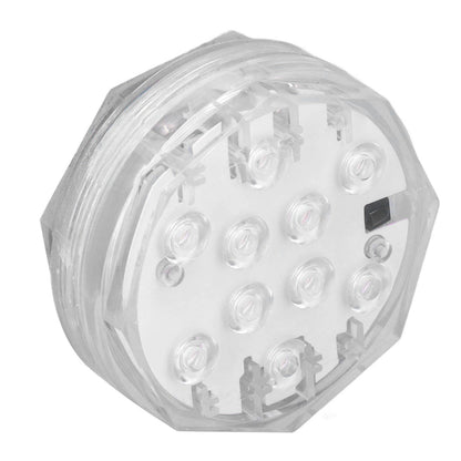 RGB Underwater Spot Light with Remote Control Submersible LED Light IP68 Waterproof for Aquarium Pond V1294-YM0523-3119220044411
