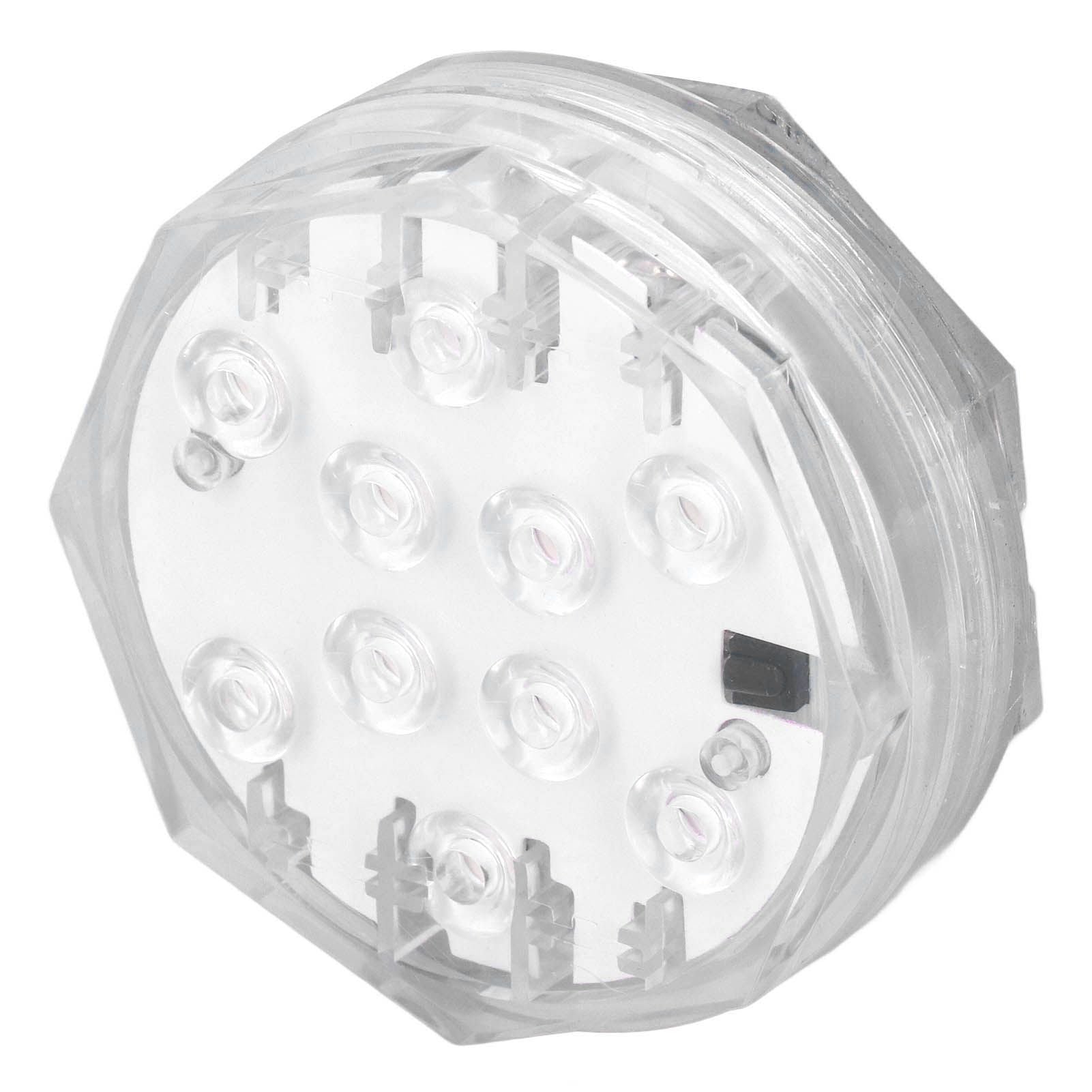 RGB Underwater Spot Light with Remote Control Submersible LED Light IP68 Waterproof for Aquarium Pond V1294-YM0523-3119220044411