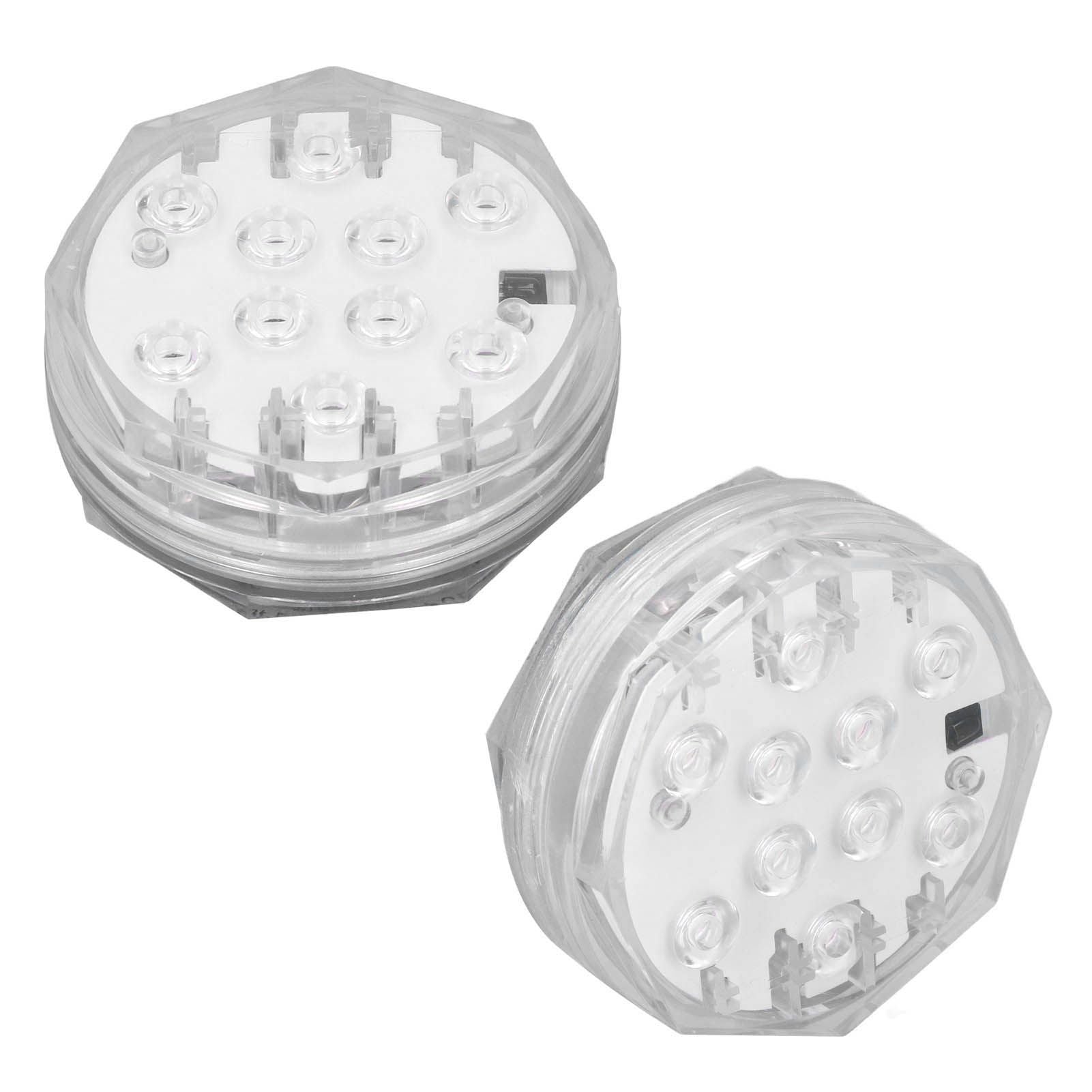 RGB Underwater Spot Light with Remote Control Submersible LED Light IP68 Waterproof for Aquarium Pond V1294-YM0523-3119220044411