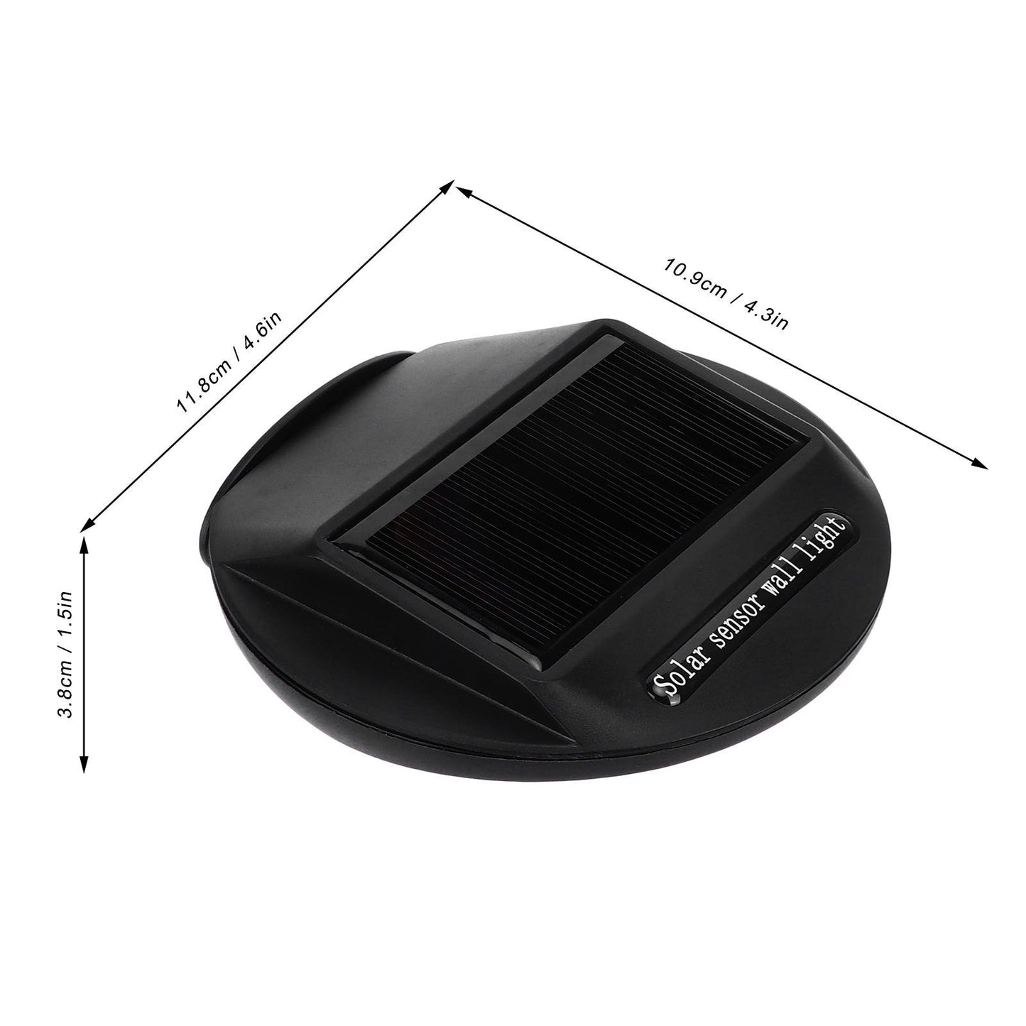 Solar Wall Lamp Sensitive Motion Sensor Weather Resistant Outdoor LED Solar Wall Light for Gardens Patios V1294-YM0523-3119220044911