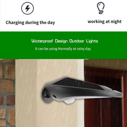 Solar Wall Lamp Sensitive Motion Sensor Weather Resistant Outdoor LED Solar Wall Light for Gardens Patios V1294-YM0523-3119220044911