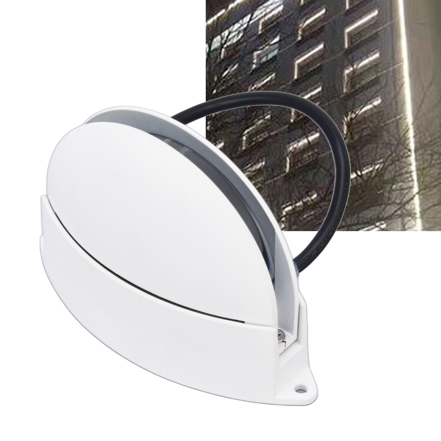 Window Sill Lamp 180 degrees Luminous Semicircular LED Wall Light for Hallway Corridor Living Room AC85-265V V1294-YM0523-3119220045111
