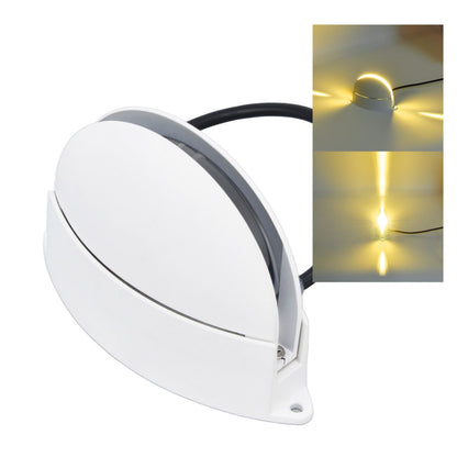 Window Sill Lamp 180 degrees Luminous Semicircular LED Wall Light for Hallway Corridor Living Room AC85-265V V1294-YM0523-3119220045112