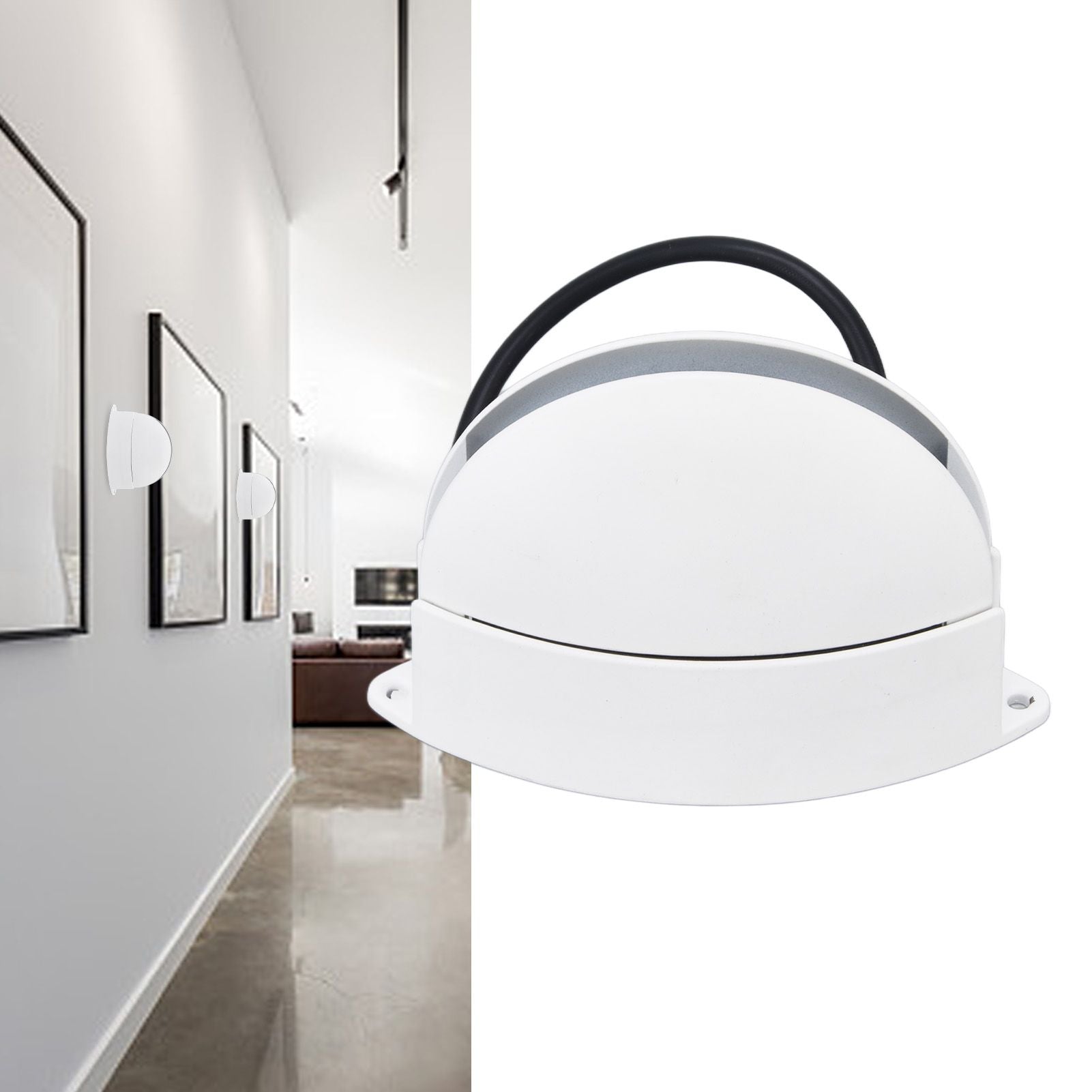 Window Sill Lamp 180 degrees Luminous Semicircular LED Wall Light for Hallway Corridor Living Room AC85-265V V1294-YM0523-3119220045112
