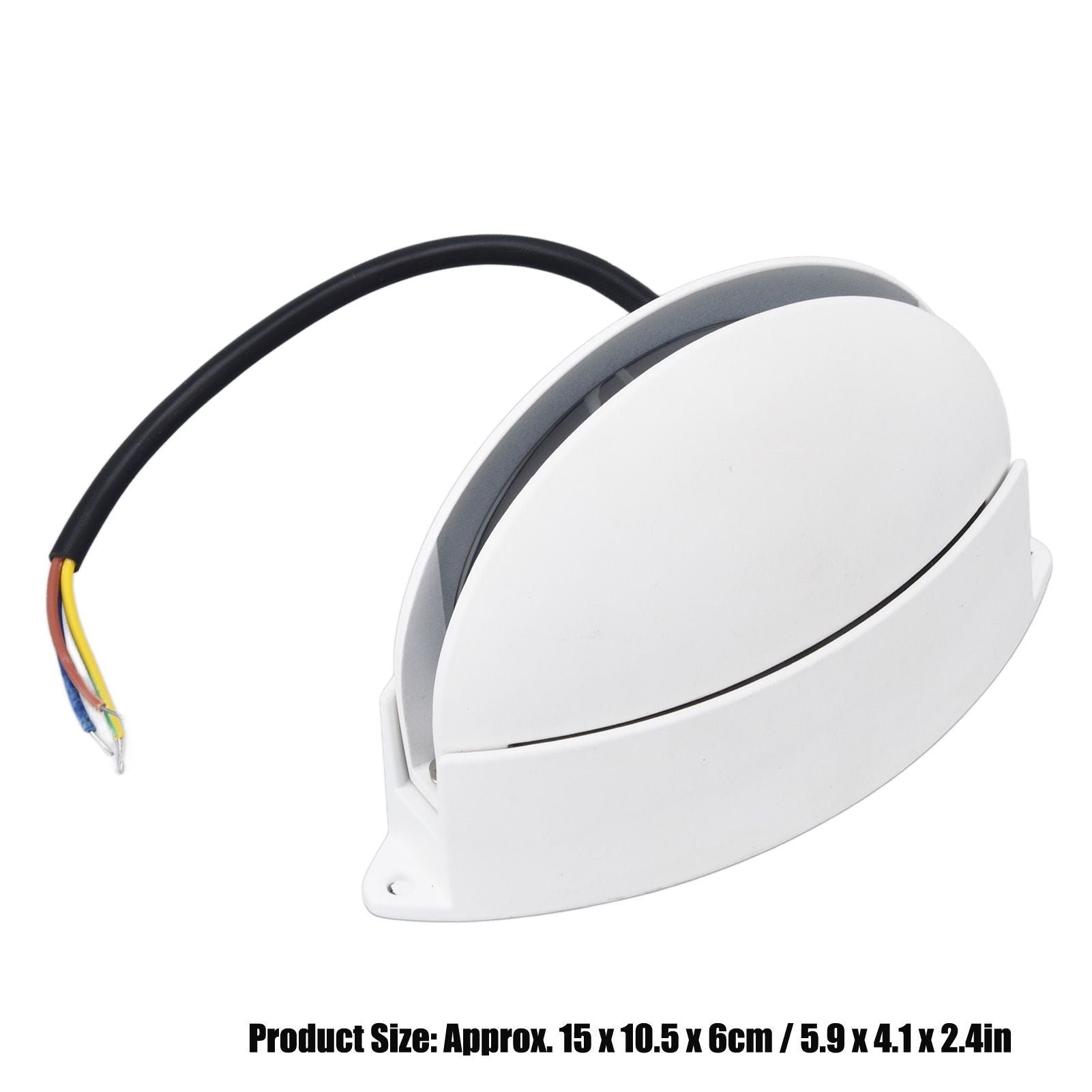 Window Sill Lamp 180 degrees Luminous Semicircular LED Wall Light for Hallway Corridor Living Room AC85-265V V1294-YM0523-3119220045112