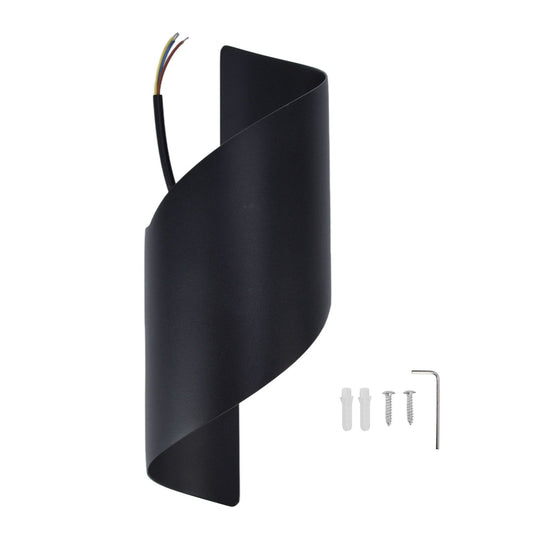 LED Wall Light Modern Waterproof Decorative Warm Light Innovative Spiral Wall Lamp for Outdoor Patio Hallway V1294-YM0523-3119220045911