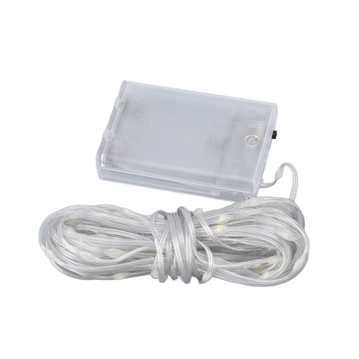 LED Curtain String Lights DIY 33 Feet Waterproof Warm Light Decorative String Lights for Outdoor V1294-YM0523-3119220048311