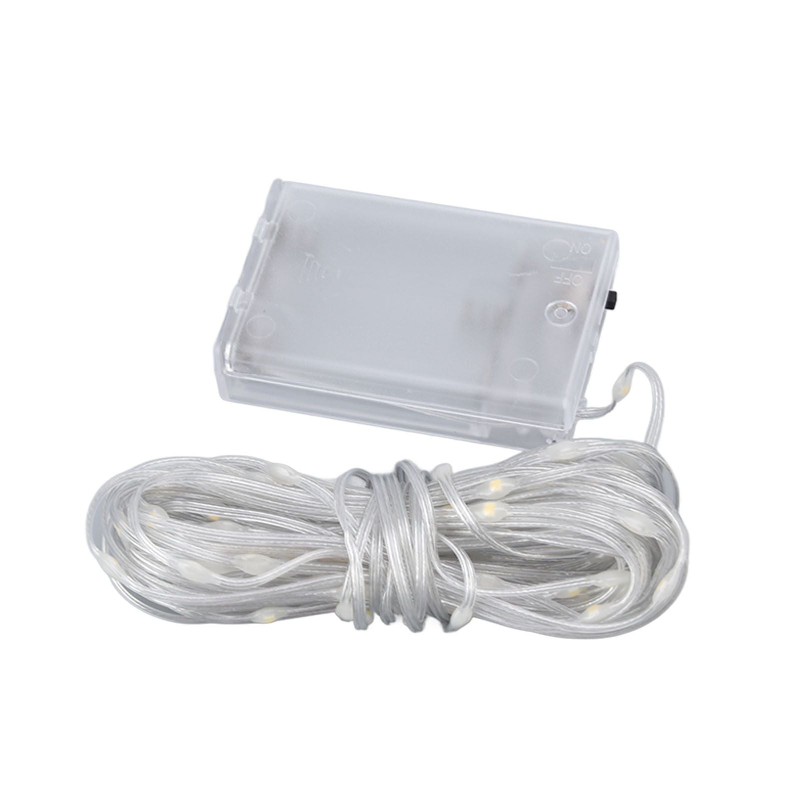 LED Curtain String Lights DIY 33 Feet Waterproof Warm Light Decorative String Lights for Outdoor V1294-YM0523-3119220048311