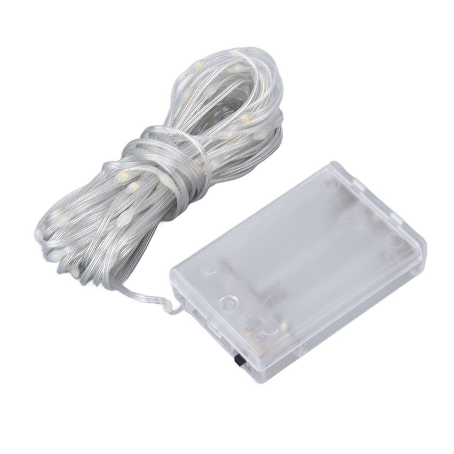 LED Curtain String Lights DIY 33 Feet Waterproof Warm Light Decorative String Lights for Outdoor V1294-YM0523-3119220048311