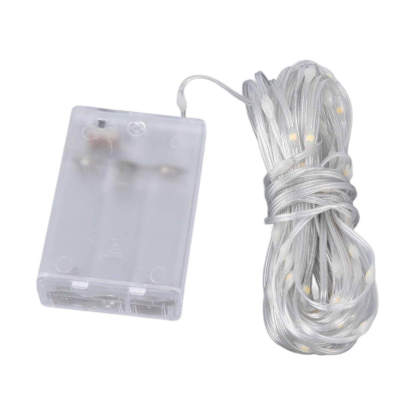 LED Curtain String Lights DIY 33 Feet Waterproof Warm Light Decorative String Lights for Outdoor V1294-YM0523-3119220048311