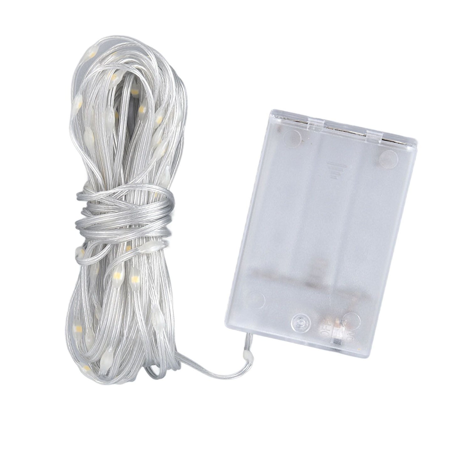 LED Curtain String Lights DIY 33 Feet Waterproof Warm Light Decorative String Lights for Outdoor V1294-YM0523-3119220048311