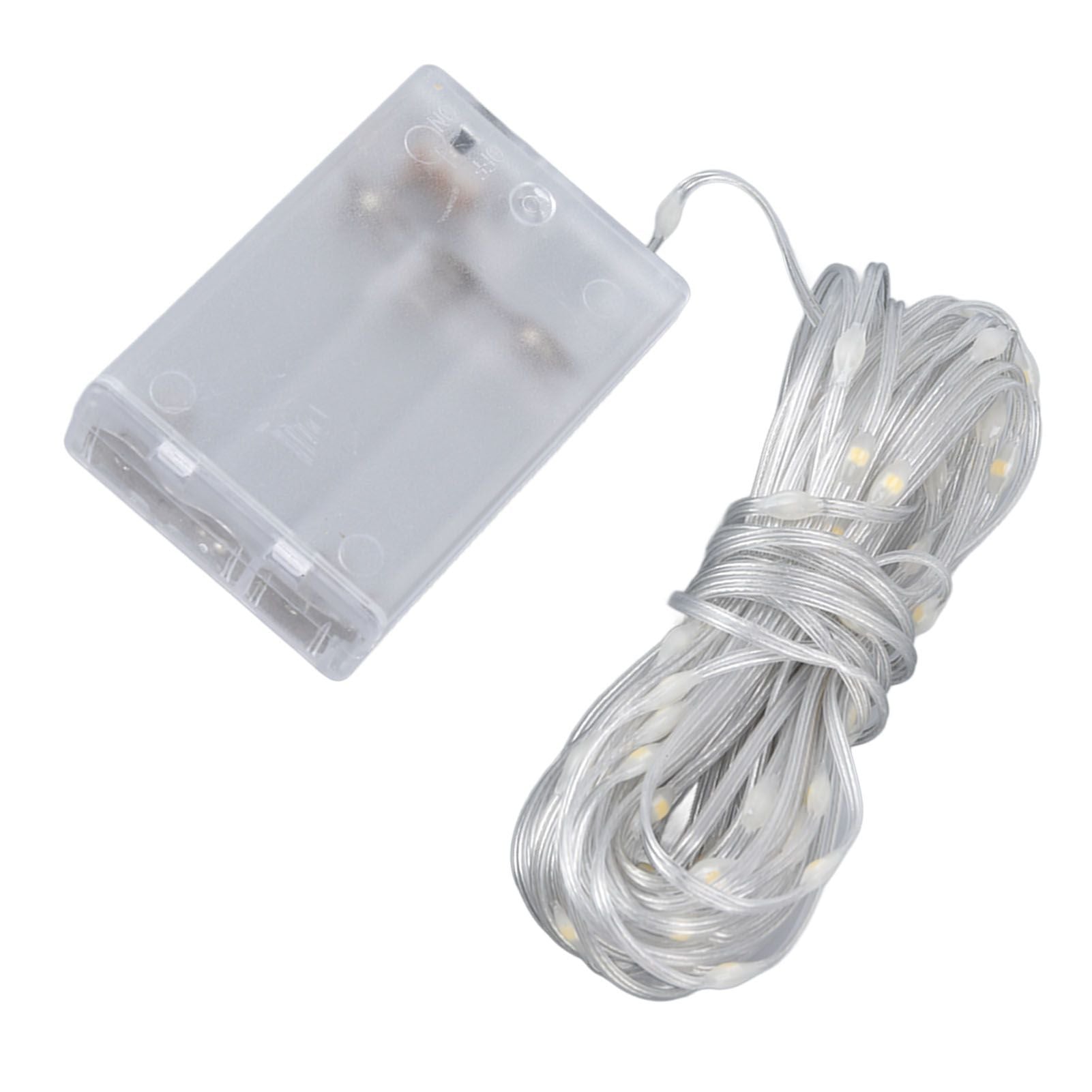 LED Curtain String Lights DIY 33 Feet Waterproof Warm Light Decorative String Lights for Outdoor V1294-YM0523-3119220048311