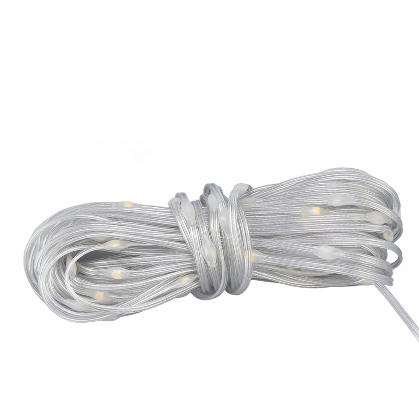 LED Curtain String Lights DIY 33 Feet Waterproof Warm Light Decorative String Lights for Outdoor V1294-YM0523-3119220048311