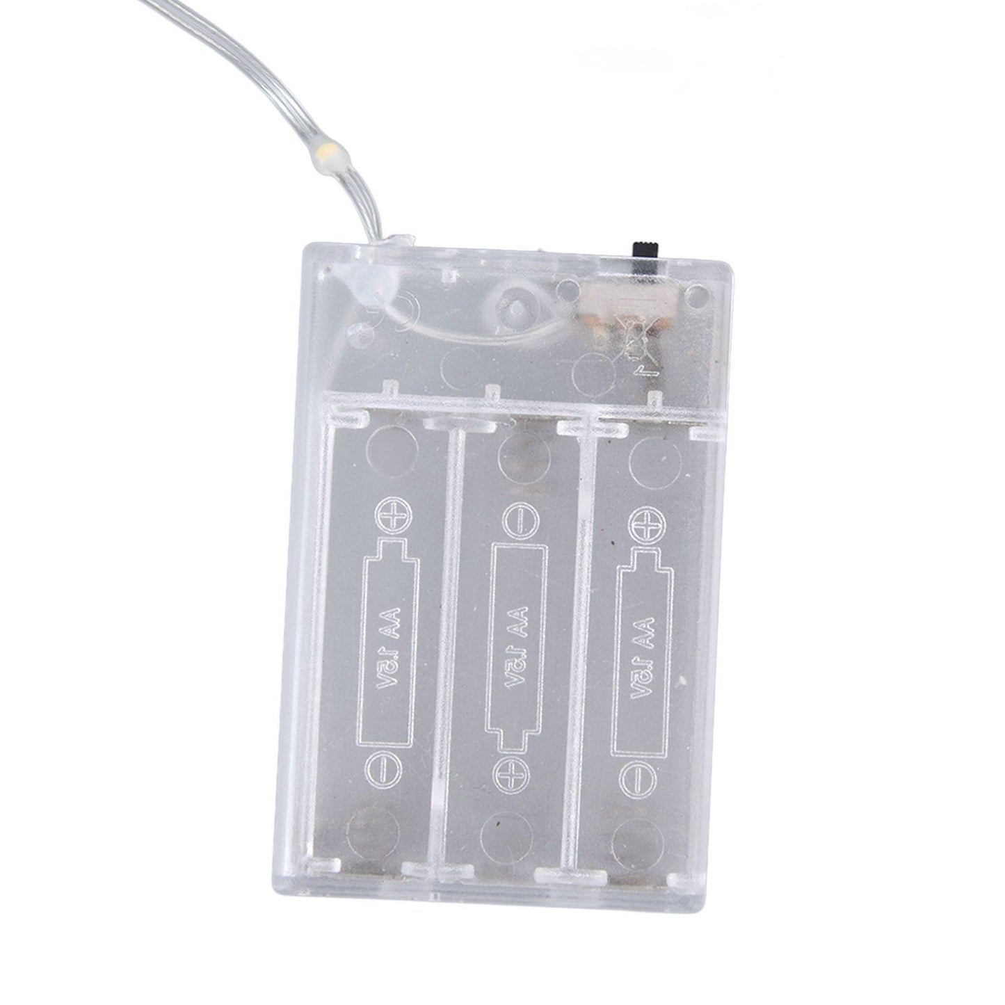 LED Curtain String Lights DIY 33 Feet Waterproof Warm Light Decorative String Lights for Outdoor V1294-YM0523-3119220048311