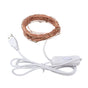 USB Copper Wire String Lights DIY 100 LEDs 10m/32.8ft Energy Saving Safe Warm Light LED Light String for V1294-YM0523-3119220048411