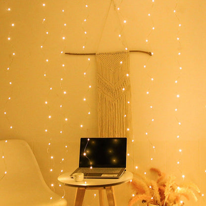 USB Copper Wire String Lights DIY 100 LEDs 10m/32.8ft Energy Saving Safe Warm Light LED Light String for V1294-YM0523-3119220048411