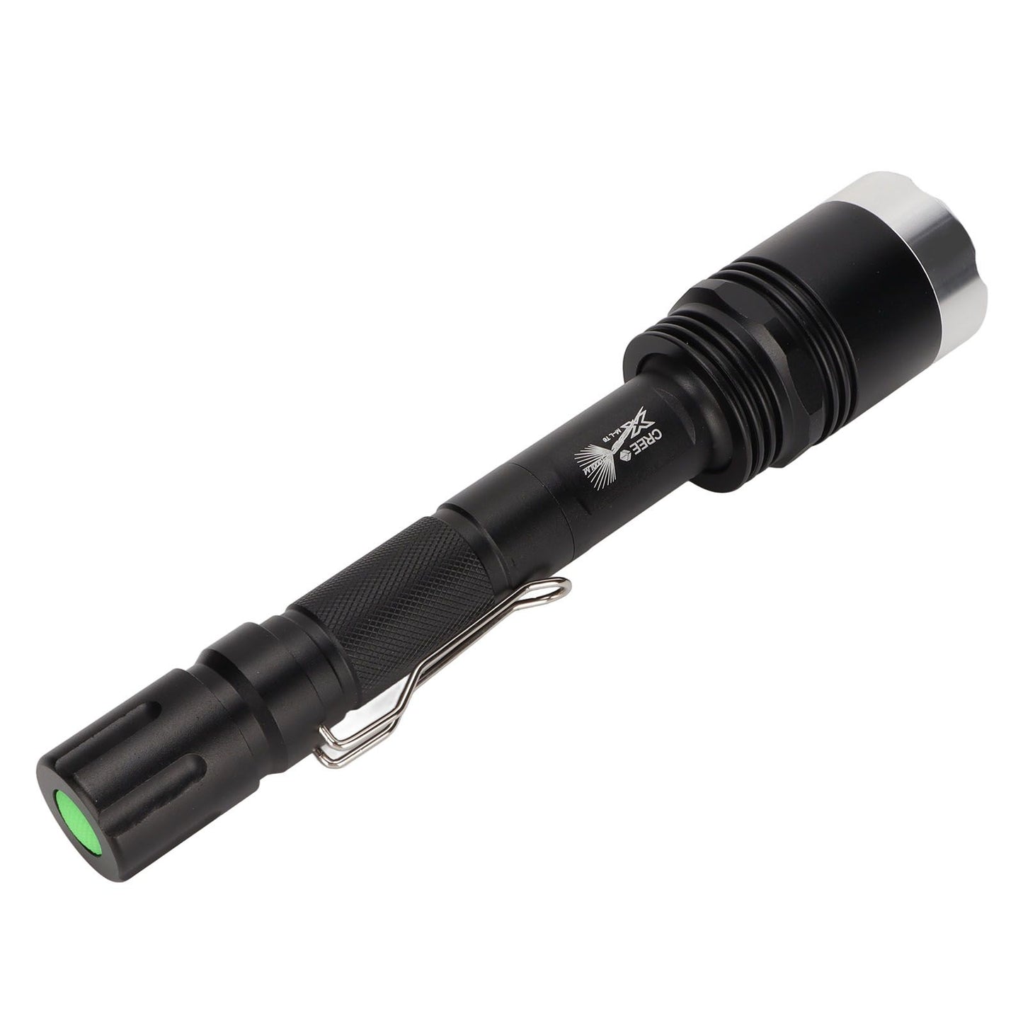 Camping Flashlight 5000LM Lengthened IPX5 Waterproof Anodized Black T6 Lamp Beads White Light Outdoor V1294-YM0523-3119220048911