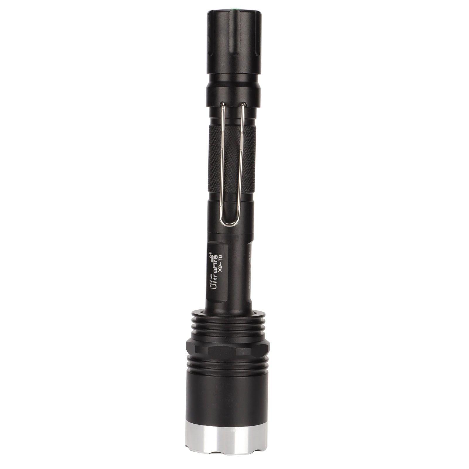 Camping Flashlight 5000LM Lengthened IPX5 Waterproof Anodized Black T6 Lamp Beads White Light Outdoor V1294-YM0523-3119220048911