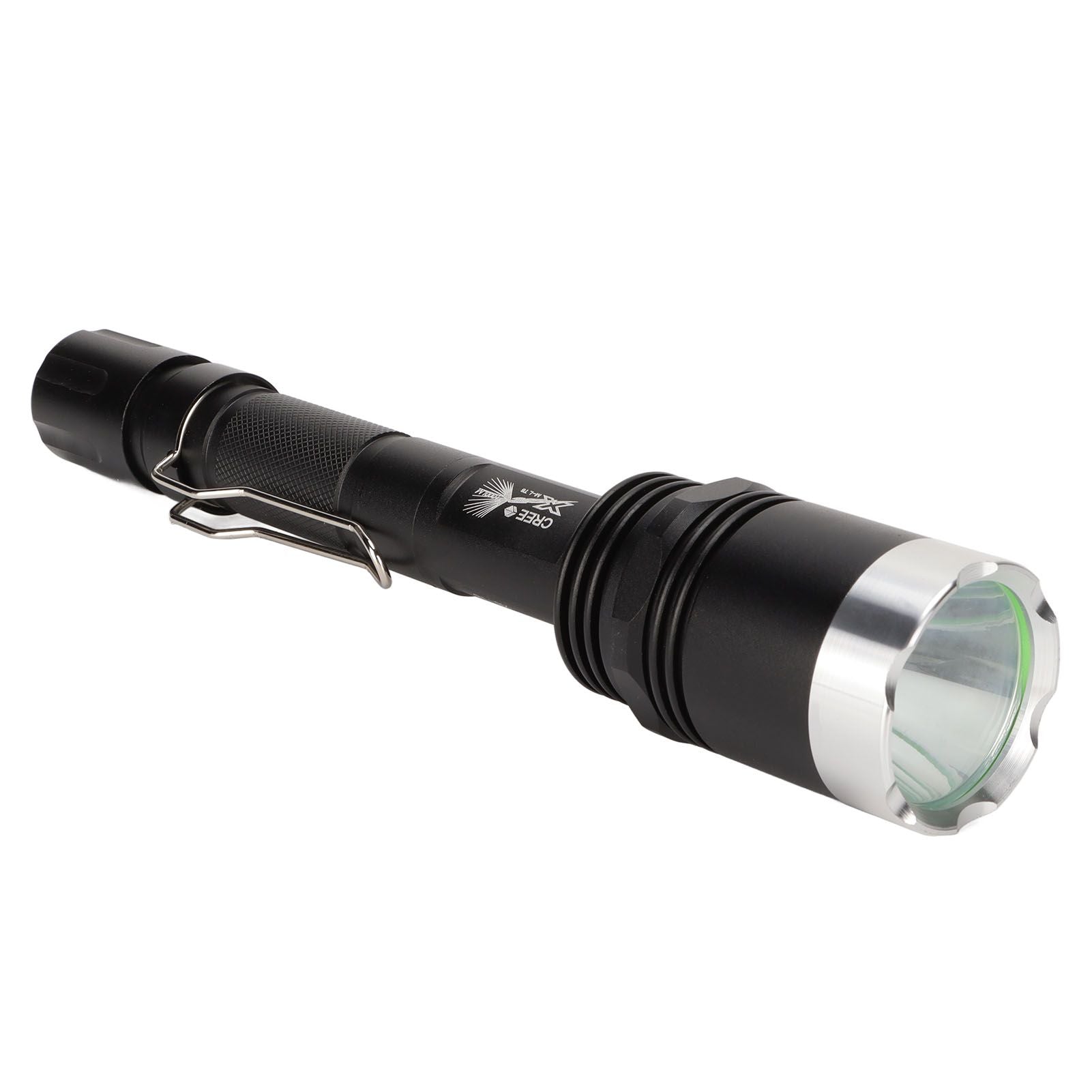 Camping Flashlight 5000LM Lengthened IPX5 Waterproof Anodized Black T6 Lamp Beads White Light Outdoor V1294-YM0523-3119220048911