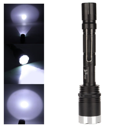 Camping Flashlight 5000LM Lengthened IPX5 Waterproof Anodized Black T6 Lamp Beads White Light Outdoor V1294-YM0523-3119220048911