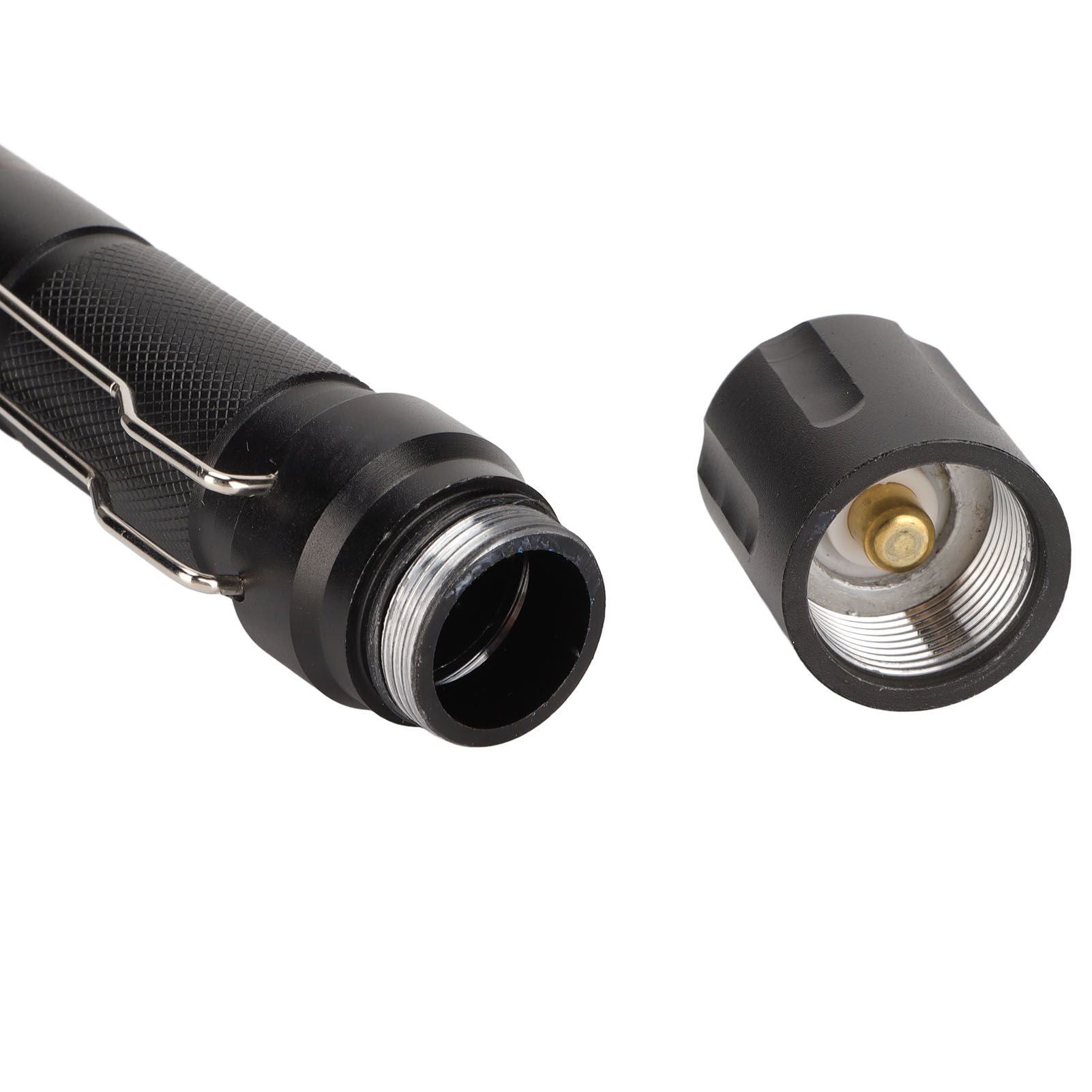 Camping Flashlight 5000LM Lengthened IPX5 Waterproof Anodized Black T6 Lamp Beads White Light Outdoor V1294-YM0523-3119220048911