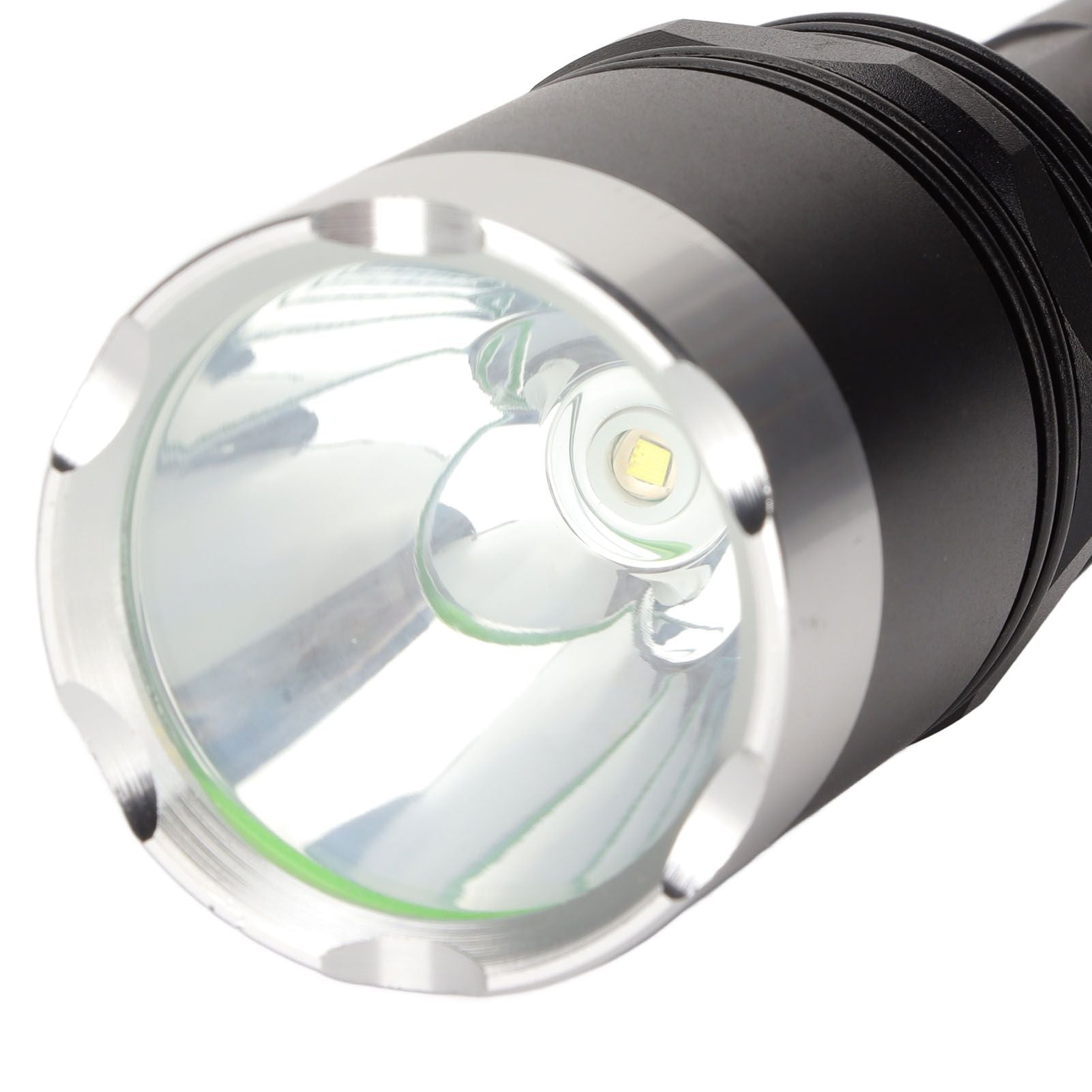 Camping Flashlight 5000LM Lengthened IPX5 Waterproof Anodized Black T6 Lamp Beads White Light Outdoor V1294-YM0523-3119220048911