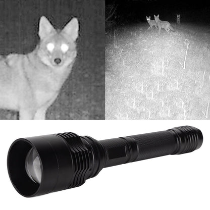IR Flashlight Telescopic Focusing Infrared Flashlight 850nm LED Night Vision Monitoring Light Source Fill V1294-YM0523-3119220049311