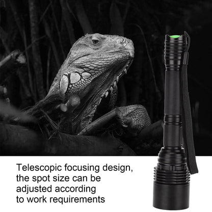 IR Flashlight Telescopic Focusing Infrared Flashlight 850nm LED Night Vision Monitoring Light Source Fill V1294-YM0523-3119220049311