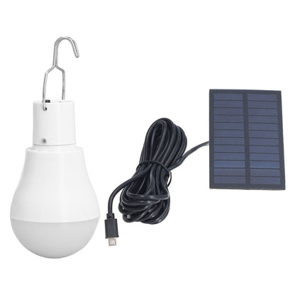 Solar Light Bulb Energy Saving White Light USB Solar LED Bulb Light for Outdoor Camping Emergency with Hook V1294-YM0523-3119220050511