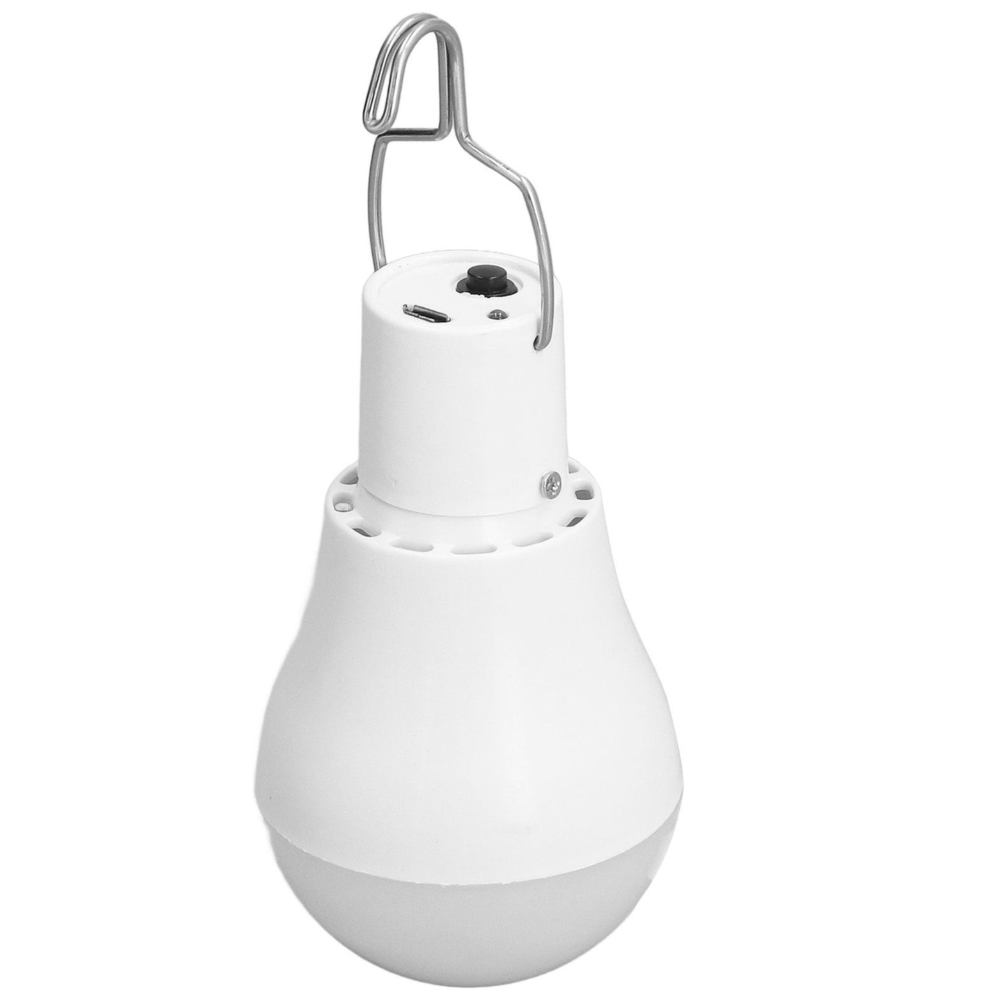 Solar Light Bulb Energy Saving White Light USB Solar LED Bulb Light for Outdoor Camping Emergency with Hook V1294-YM0523-3119220050511