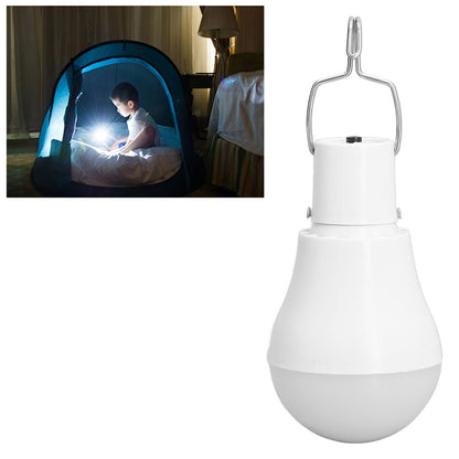 Solar Light Bulb Energy Saving White Light USB Solar LED Bulb Light for Outdoor Camping Emergency with Hook V1294-YM0523-3119220050511