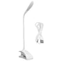 LED Desk Lamp 3 Level Brightness Energy Saving Eye Protection Clip Table Lamp with Flexible Gooseneck V1294-YM0523-3119220052311