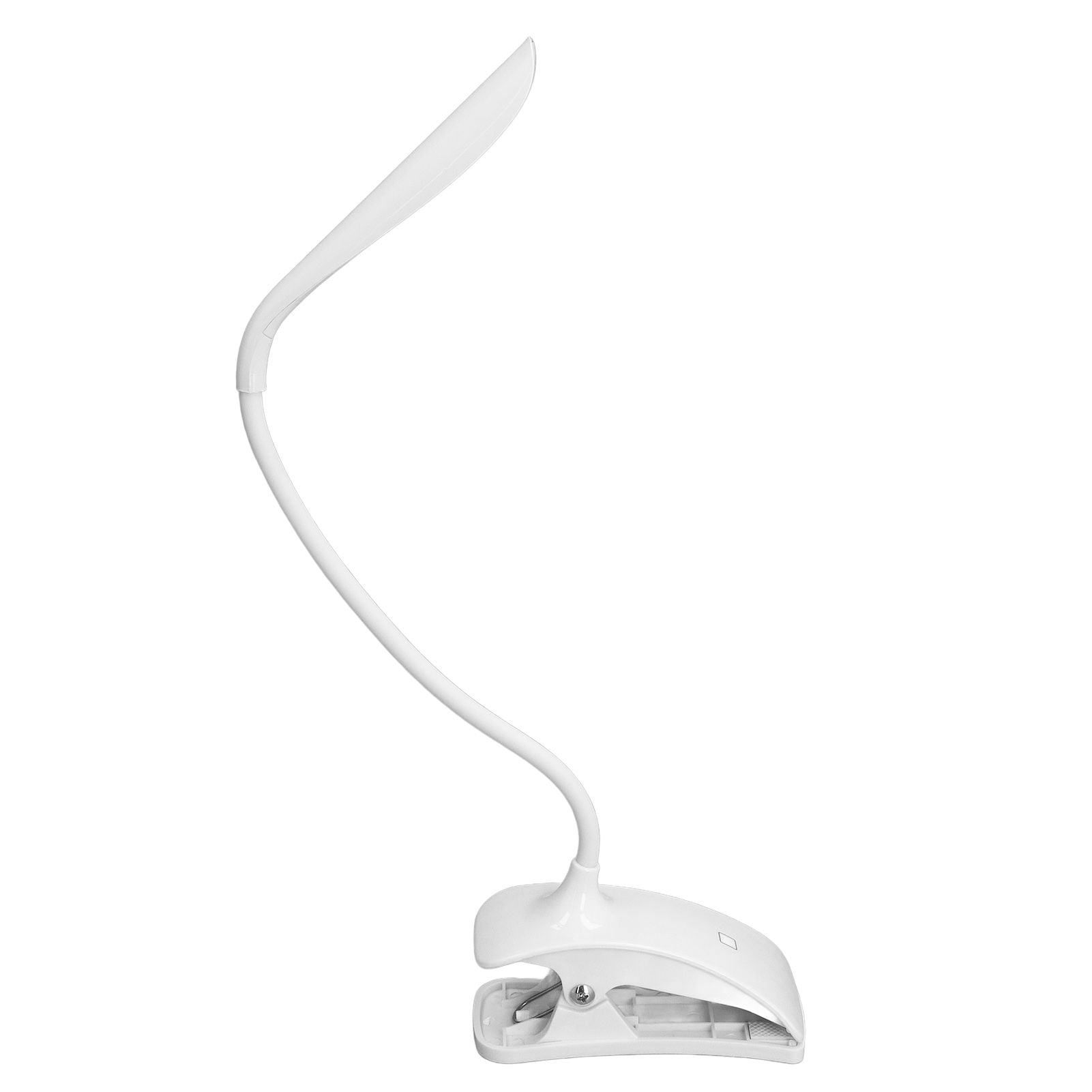 LED Desk Lamp 3 Level Brightness Energy Saving Eye Protection Clip Table Lamp with Flexible Gooseneck V1294-YM0523-3119220052311