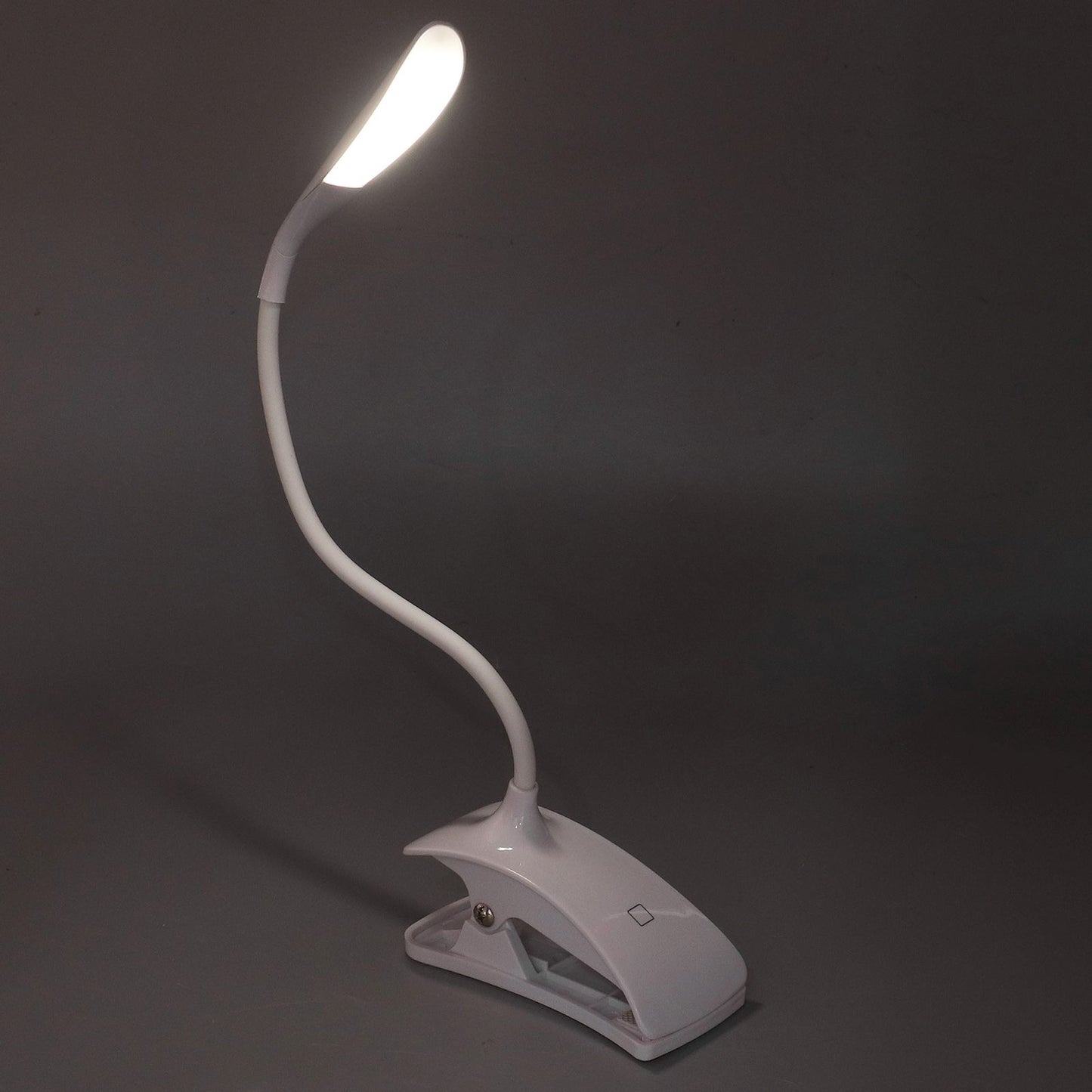 LED Desk Lamp 3 Level Brightness Energy Saving Eye Protection Clip Table Lamp with Flexible Gooseneck V1294-YM0523-3119220052311
