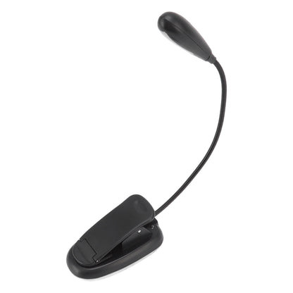 Clip On Light Black 9 Level 7 Lamps Foldable Flexible Gooseneck USB Rechargeable LED Clip Table Reading Lamp V1294-YM0523-3119220053111