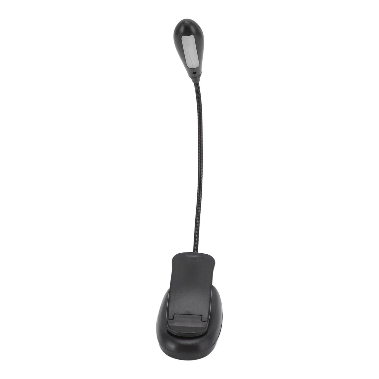 Clip On Light Black 9 Level 7 Lamps Foldable Flexible Gooseneck USB Rechargeable LED Clip Table Reading Lamp V1294-YM0523-3119220053111