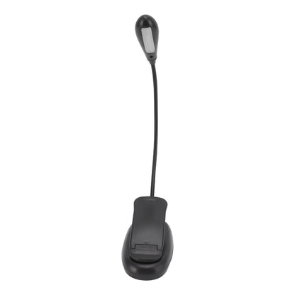 Clip On Light Black 9 Level 7 Lamps Foldable Flexible Gooseneck USB Rechargeable LED Clip Table Reading Lamp V1294-YM0523-3119220053111