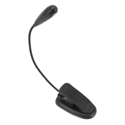 Clip On Light Black 9 Level 7 Lamps Foldable Flexible Gooseneck USB Rechargeable LED Clip Table Reading Lamp V1294-YM0523-3119220053111